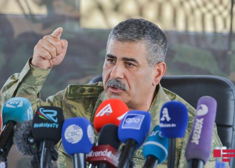 Müdafiə naziri orduya düşmənin hərbi-strateji infrastrukturuna böyük zərbələr endirməyi planlaşdırmağı əmr edib