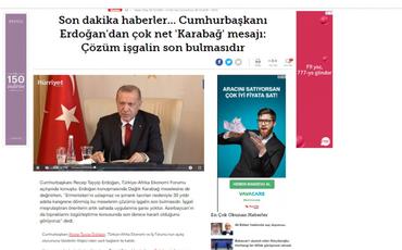 Türkiyə mediasının Azərbaycana qardaşlıq dəstəyi davam edir