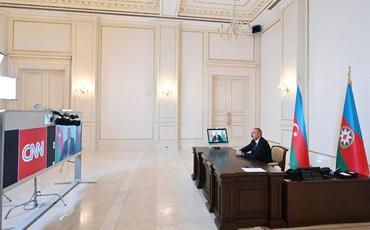 Prezident İlham Əliyevin “CNN International” televiziya kanalının “The Connect World” verilişində müsahibəsi yayımlanıb