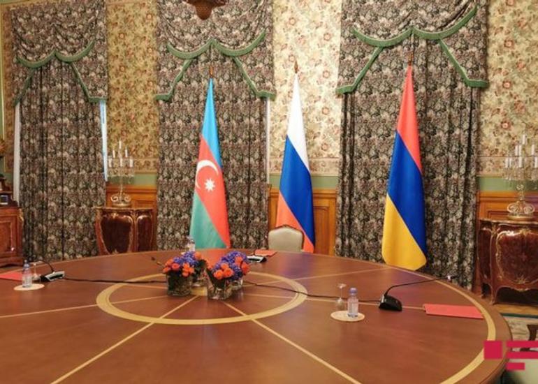Moskvada Rusiya, Azərbaycan və Ermənistan XİN başçılarının üçtərəfli görüşü başlayıb