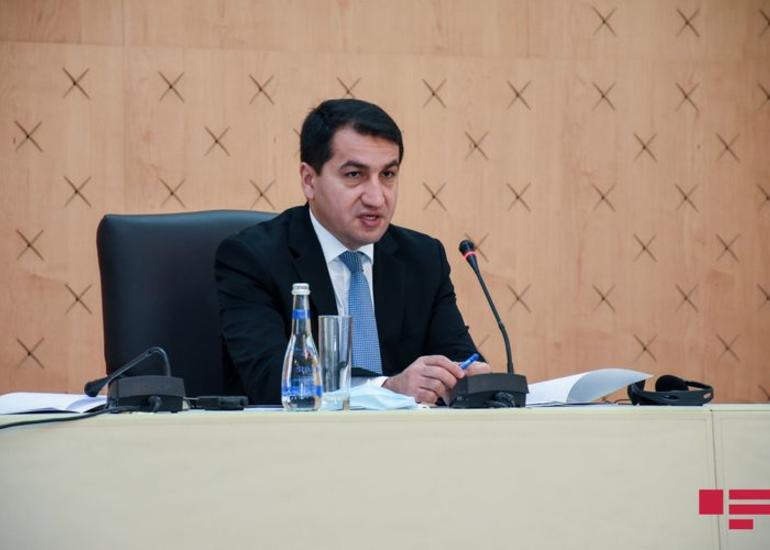 Hikmət Hacıyev: “Qardaş Türkiyə ATƏT-in Minsk Qrupunun üzvü kimi artıq masadadır”