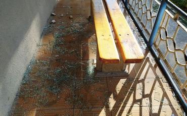 Ermənistan ordusunun raket hücumu nəticəsində Gəncə şəhər stadionu da zərər görüb
