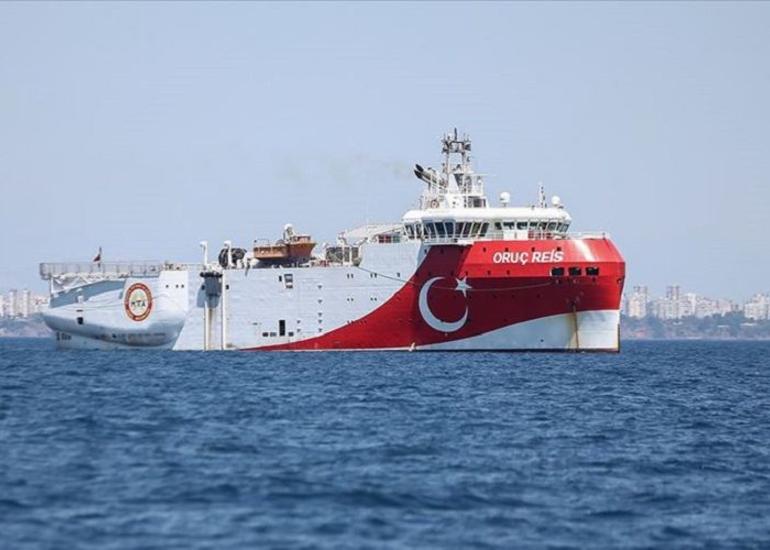 Türkiyənin "Oruç Reis" gəmisi Şərqi Aralıq dənizində seysmik araşdırma işləri aparacaq
