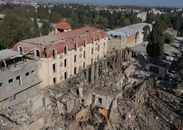 "Azəriqaz": Ermənistandan Gəncəyə atılan raketin zərbəsi nəticəsində 200 abonentdən 30-nun yaşayış ünvanı artıq yoxdur