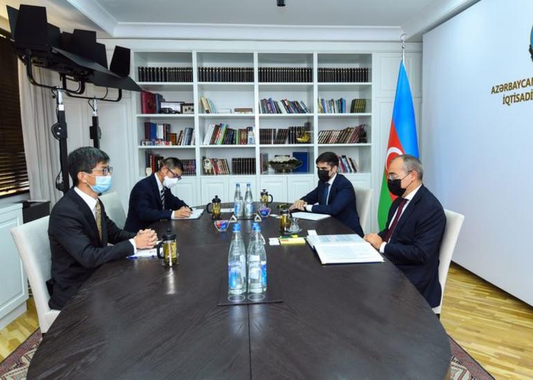 Azərbaycan və Yaponiya birgə müəssisələrin yaradılmasını müzakirə edib