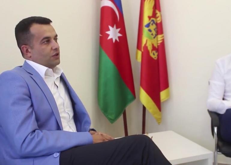 Azərbaycan-Monteneqro Mədəni-İqtisadi Mərkəzinin direktoru “Tv7” kanalında Ermənistanın mülki əhalini hədəfə almasından danışıb
