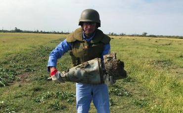 ANAMA 374 bombanı partladaraq zərərsizləşdirib - FOTO