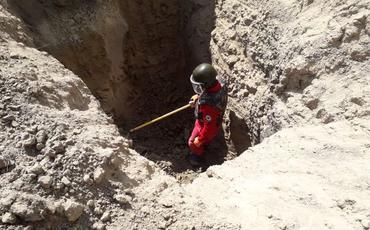ANAMA 374 bombanı partladaraq zərərsizləşdirib - FOTO
