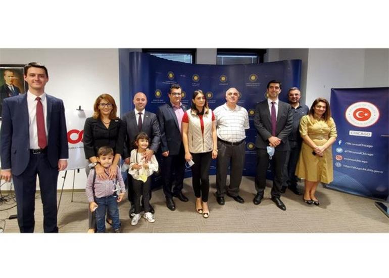 Soydaşlarımız Türkiyənin Çikaqodakı baş konsulu ilə görüşüblər