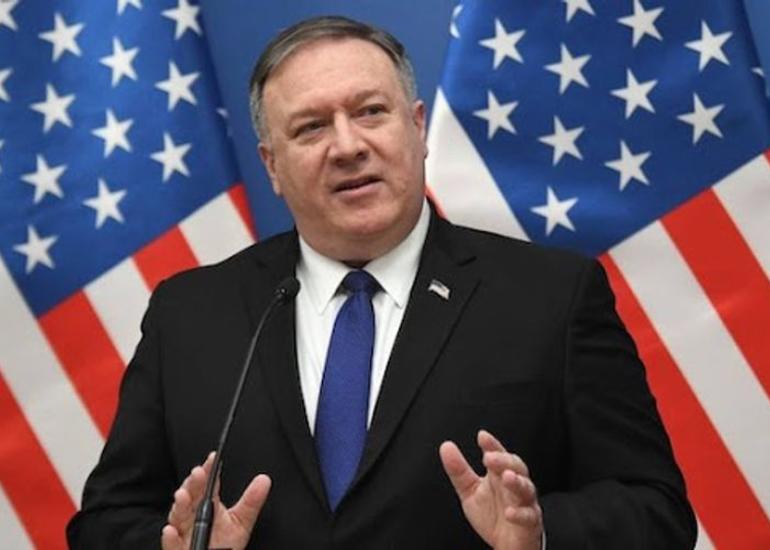 Pompeo: “ABŞ Dağlıq Qarabağ münaqişəsinin sülh yolu ilə həllinə töhfə verməyə sadiqdir”