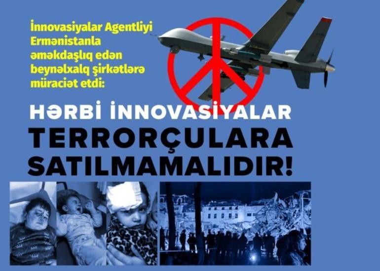 Azərbaycan beynəlxalq texnoloji şirkətləri Ermənistanın hərbi şirkətləri və startapları ilə əməkdaşlığı dayandırmağa çağırıb