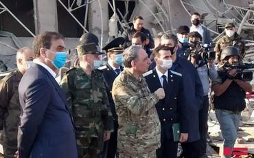 Baş prokuror və Fövqəladə Hallar naziri Gəncədə hadisə yerinə gəlib
