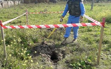 Cəbhəyanı rayonlarda 38 ədəd partlamış mərmi qalıqları dron aşkarlanıb