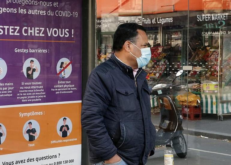 Fransada son sutkada koronavirusdan 163 nəfər dünyasını dəyişib