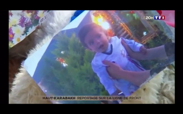Fransanın TF1 kanalı cəbhədən reportaj hazırlayıb