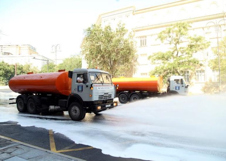 Bakıda gücləndirilmiş dezinfeksiya işləri aparılacaq