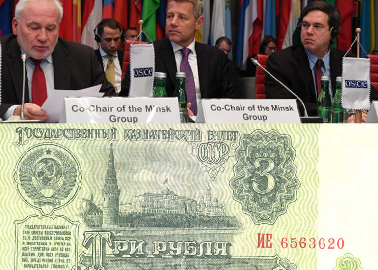 Minsk Qrupu “üçlüyü” Sovet “üçlüyünə” çevrilib