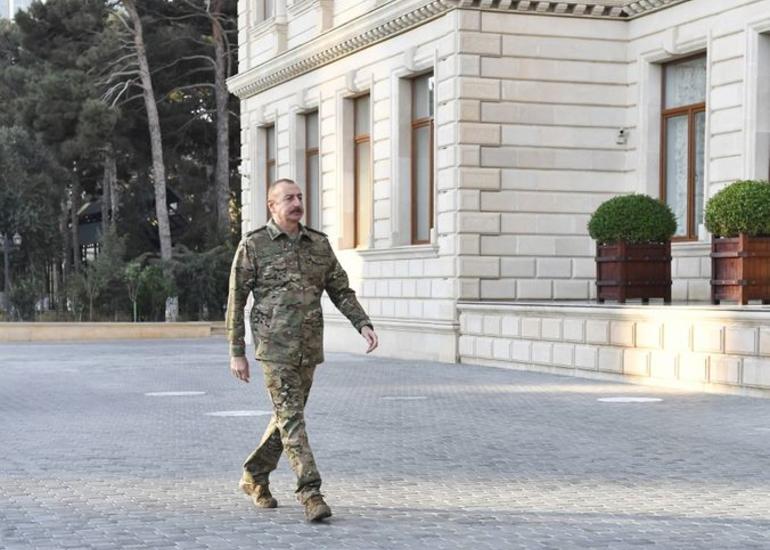 Dövlət başçısı: "Bir daha gördük ki, Ermənistan bu torpaqlardan öz xoşu ilə çıxmaq fikrində deyil"