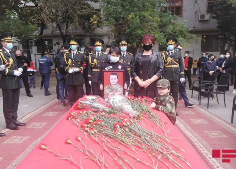 Azərbaycan Ordusunun şəhid hərbçisi Dmitri Sonsevlə vida mərasimi keçirilir