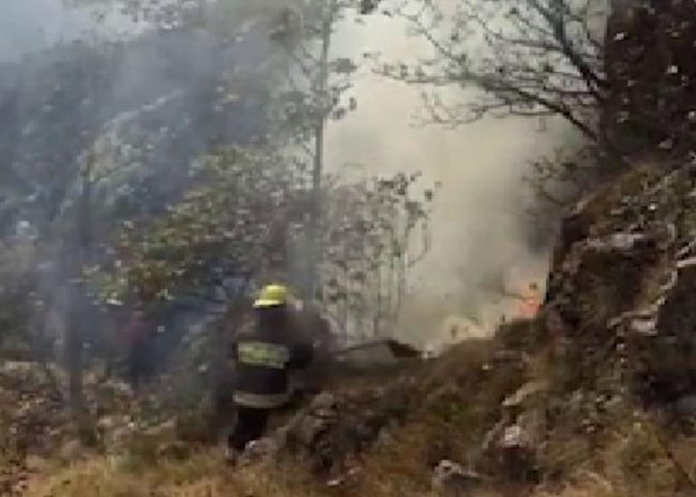FHN Ermənistanın atdığı mərmilər nəticəsində Daşkəsəndə meşəlikdə baş verən yanğınla bağlı məlumat yayıb