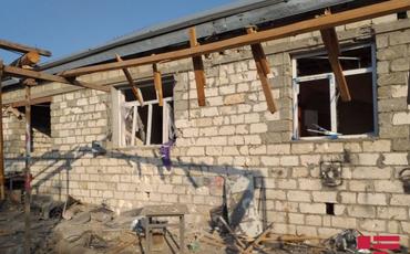 Ermənistan silahlı qüvvələri Ağdamda yaşayış evlərini raket atəşinə tutub