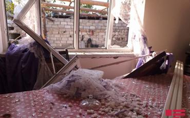Ermənistan silahlı qüvvələri Ağdamda yaşayış evlərini raket atəşinə tutub