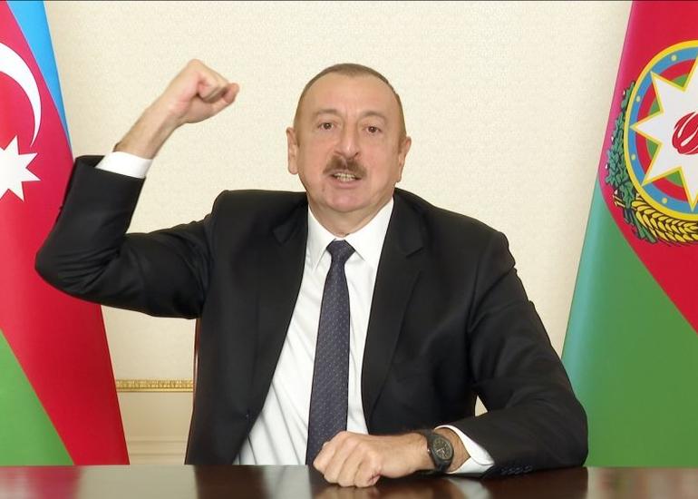 Prezident İlham Əliyev: Paşinyan, harada imzalamısan sən bu kapitulyasiya aktını?
