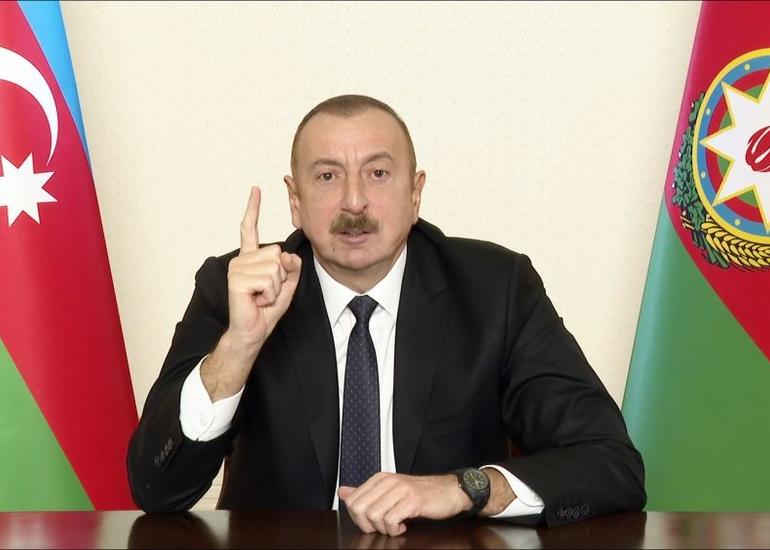 Azərbaycan Prezidenti: “Noyabrın 10-da imzalanmış Bəyanata müdaxilə cəhdləri var”