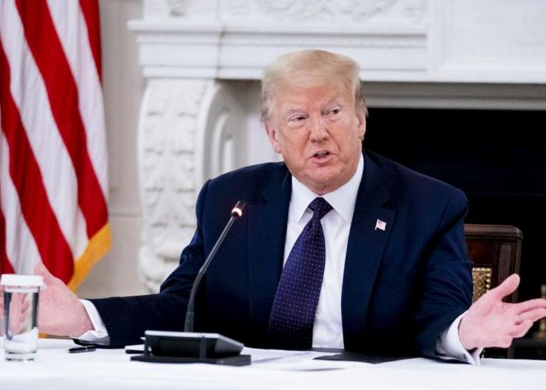 Donald Tramp hərbi büdcə ilə bağlı layihəyə veto qoymaq niyyətini təsdiqləyib