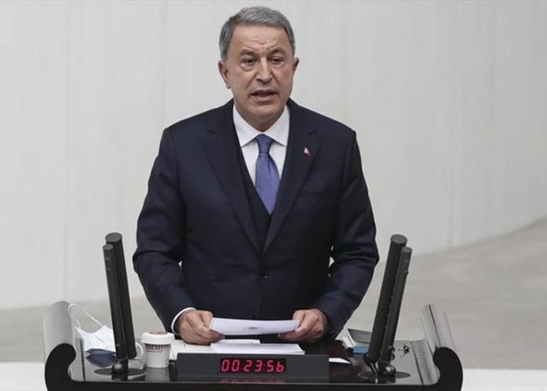 Hulusi Akar: "Türkiyə bundan sonra da bütün imkanları ilə azərbaycanlı qardaşlarının yanında olacaq”