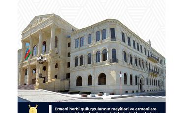 4 hərbi qulluqçu erməni hərbçilərin meyiti və erməni qəbirləri üzərində təhqiredici hərəkətlər etdiyinə görə həbs olunub