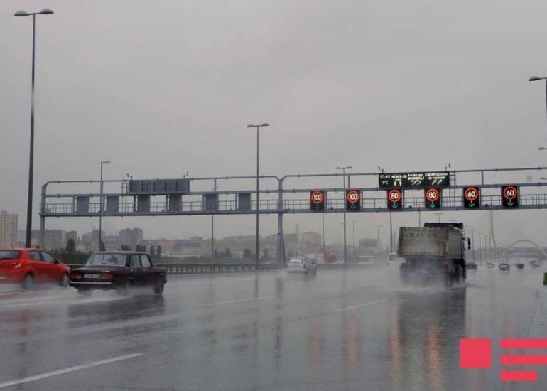 Bakının əsas magistral yollarında sürət həddi endirilib