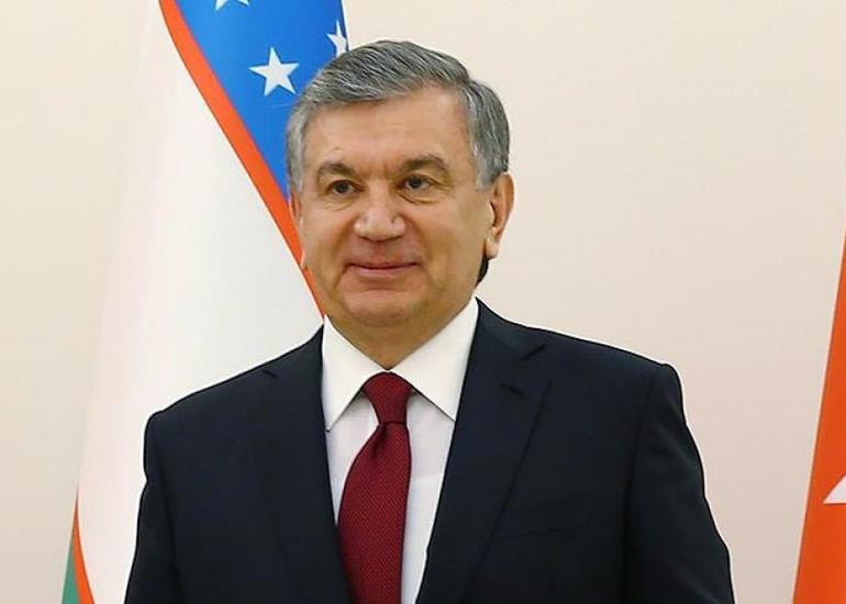 Şavkat Mirziyoyev Prezident İlham Əliyevi təbrik edib