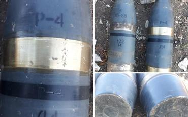 Suqovuşanda keçmiş erməni postundan ağ fosfor bombaları aşkar olunub