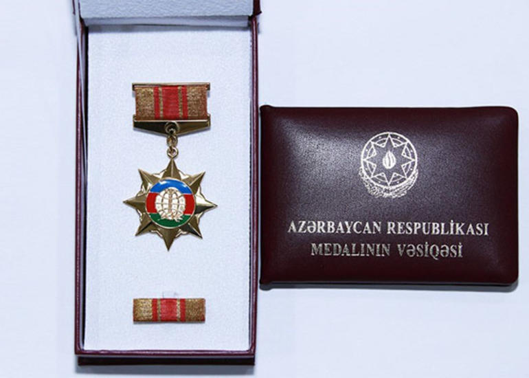 “Diaspor fəaliyyətində xidmətə görə” medalı təqdim olundu