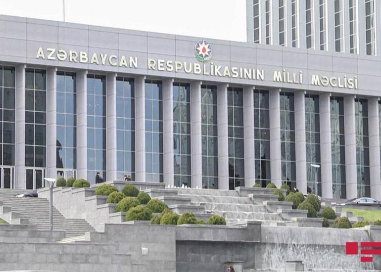 Milli Məclisin dekabrın 29-da keçiriləcək iclasının gündəliyi məlum olub