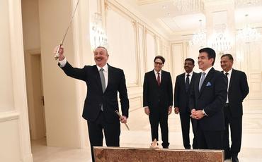 Prezident İlham Əliyev ICESCO-nun Baş direktorunu qəbul edib