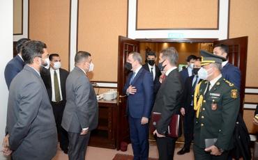 Ceyhun Bayramov Pakistanın Sərhəd İşləri Təşkilatının Baş direktoru ilə görüşüb