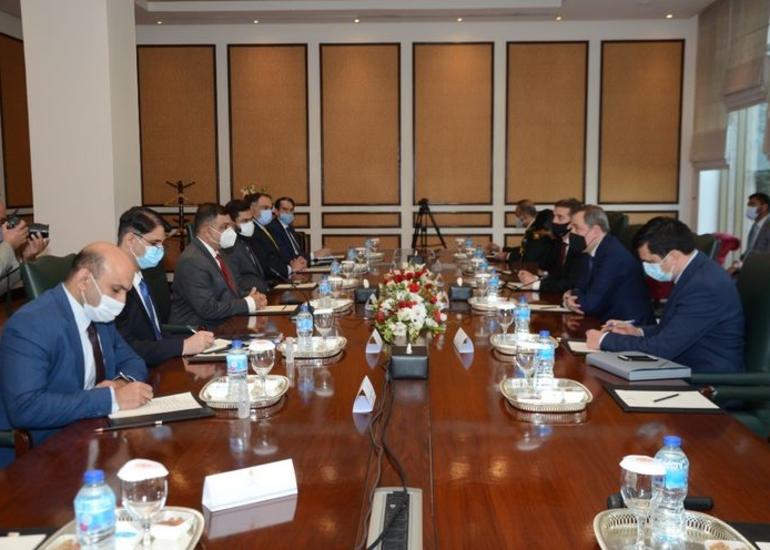 Ceyhun Bayramov Pakistanın Sərhəd İşləri Təşkilatının Baş direktoru ilə görüşüb