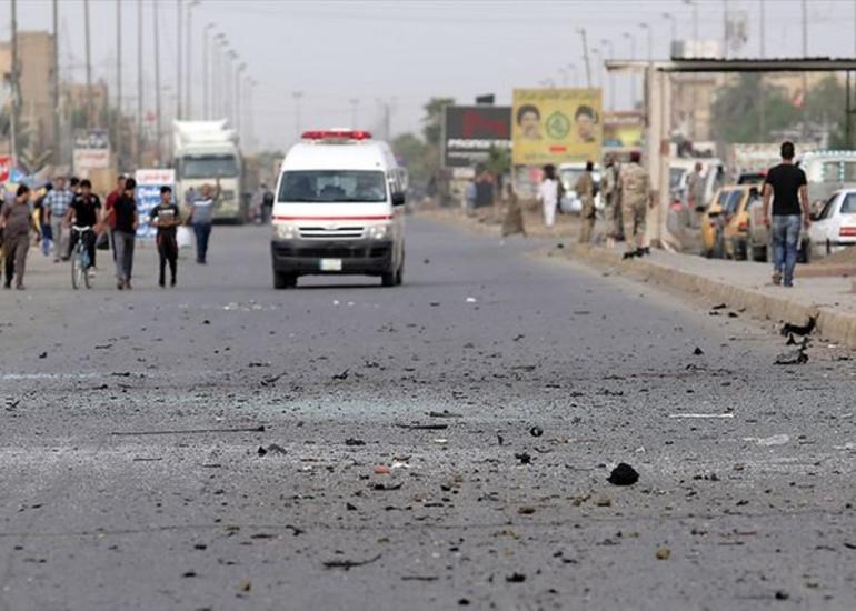 Bağdadda terror aktı nəticəsində 13 nəfər ölüb, 19 nəfər yaralanıb
