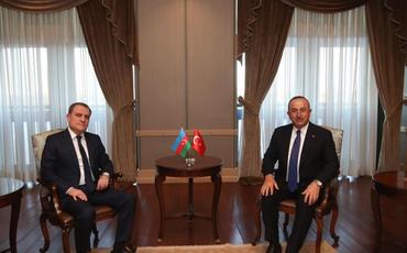 Azərbaycan və Türkiyə XİN başçıları görüşüb