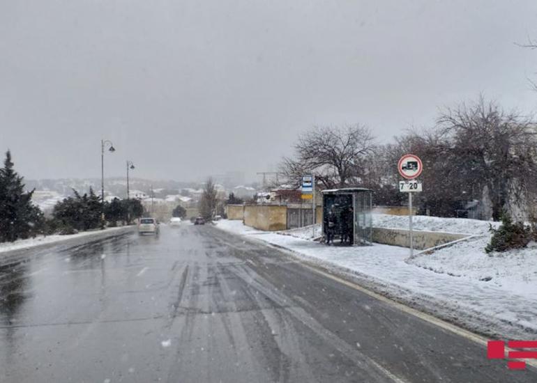 Bakıya intensiv qar yağacaq, covğun olacaq