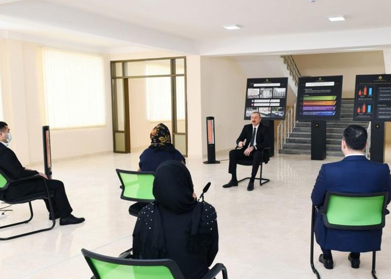 Azərbaycan Prezidenti: “Biz görürdük ki, münaqişənin sülh yolu ilə həlli yoxdur”