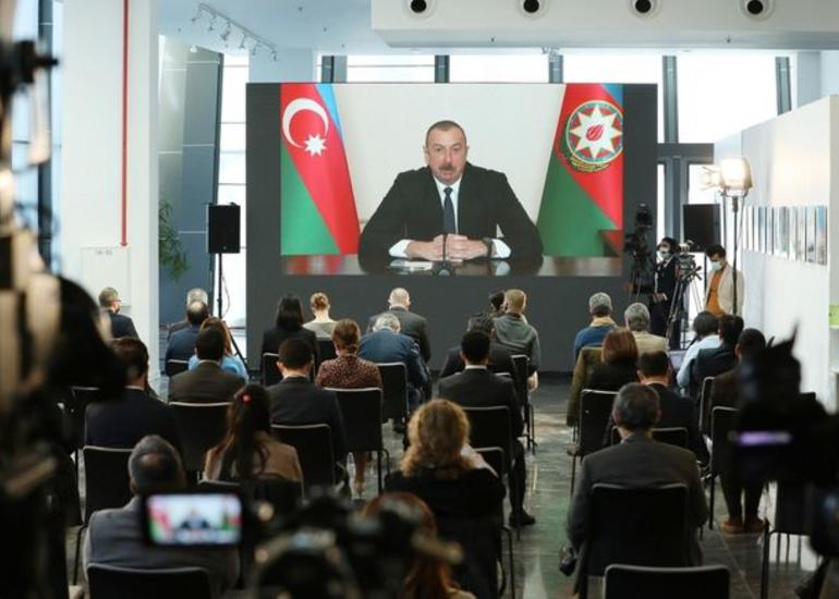 Prezident: “Dəymiş ziyanın, təzminatın ödənilməsi üçün beynəlxalq məhkəmələrdə iddialar qaldırılacaq”