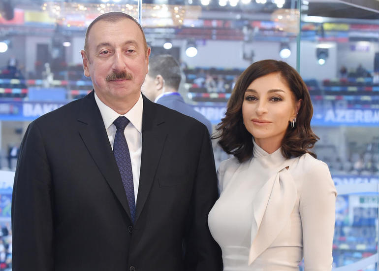 Prezident İlham Əliyev və birinci xanım Mehriban Əliyeva “Suraxanı” gəmi-muzeyinin açılışında iştirak ediblər