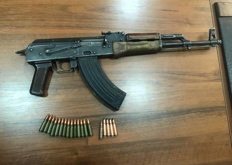 Xaçmaz sakininin evində AK-74 aşkarlanıb