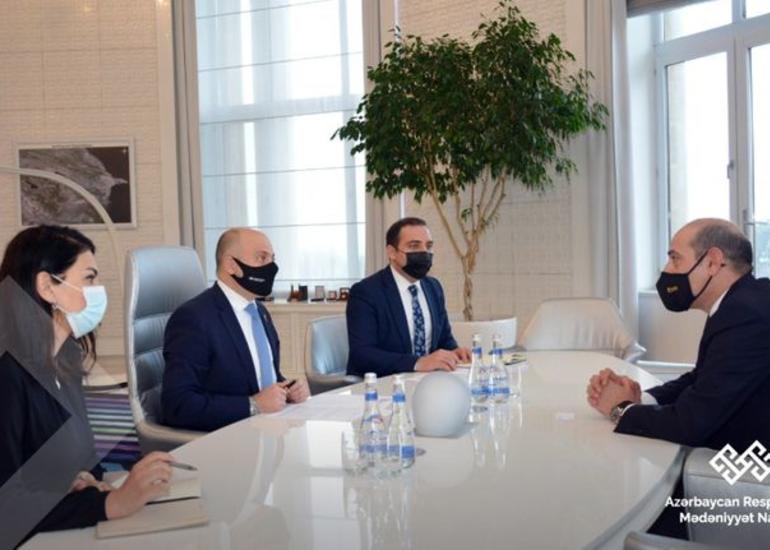 Anar Kərimov İordaniya səfiri ilə görüşüb