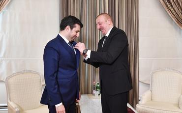 Prezident İlham Əliyev “Baykar Makine” şirkətinin texniki direktorunu və “ASELSAN” şirkətinin idarə heyətinin rəhbərini qəbul edib