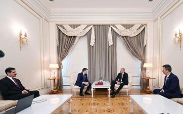 Prezident İlham Əliyev “Baykar Makine” şirkətinin texniki direktorunu və “ASELSAN” şirkətinin idarə heyətinin rəhbərini qəbul edib