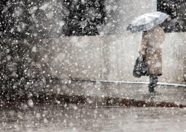 Sabah axşamdan hava pisləşir, rayonlarda dolu, qar gözlənilir - Xəbərdarlıq